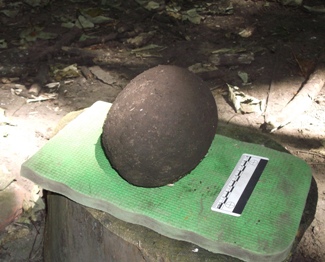 9kg stone cannon ball